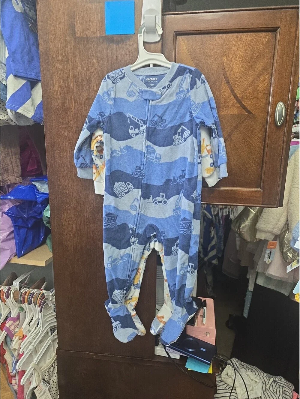 18m brand new fleece pajamas from carter's item.24G4